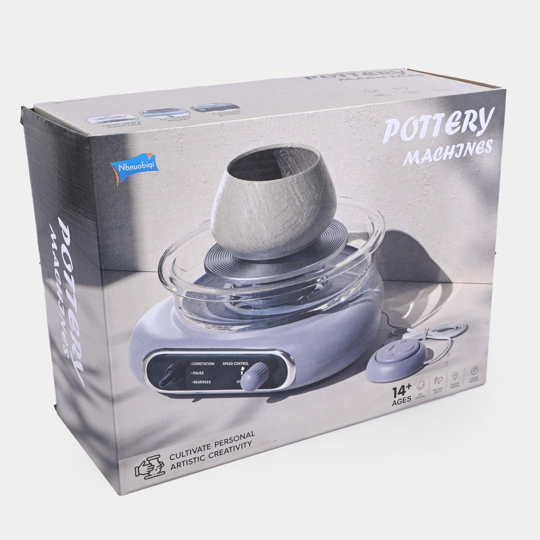 ELECTRIC CLAY MAKING POTTERY WHEEL MACHINE FOR KIDS