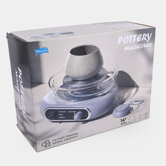 ELECTRIC CLAY MAKING POTTERY WHEEL MACHINE FOR KIDS
