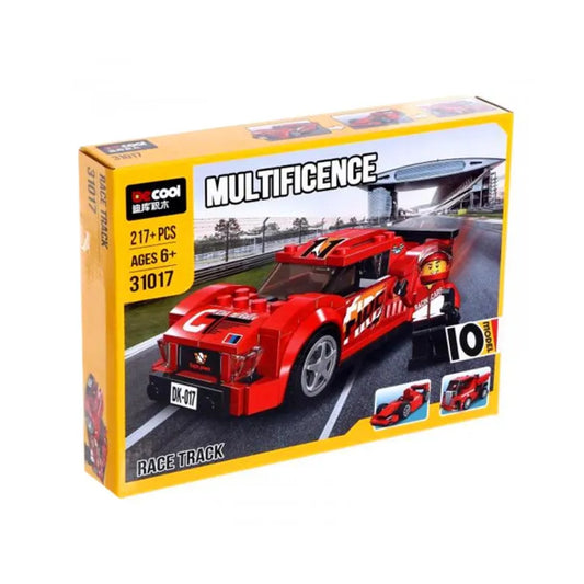 Architect Multificence Sports Cars Building Decool blocks 10 IN 1 Set  - 217pcs