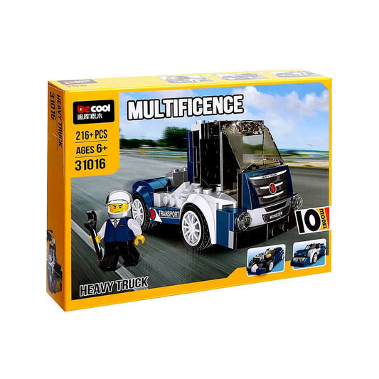 Decool Heavy Truck Building Block Toys