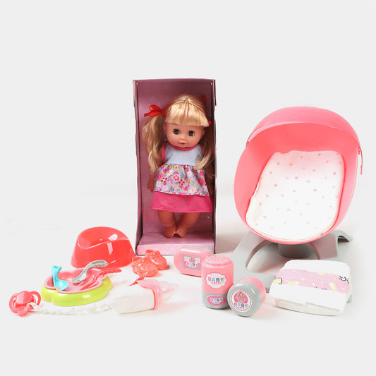 12 SOUND MODERN BABY DOLL PLAY SET FOR KIDS