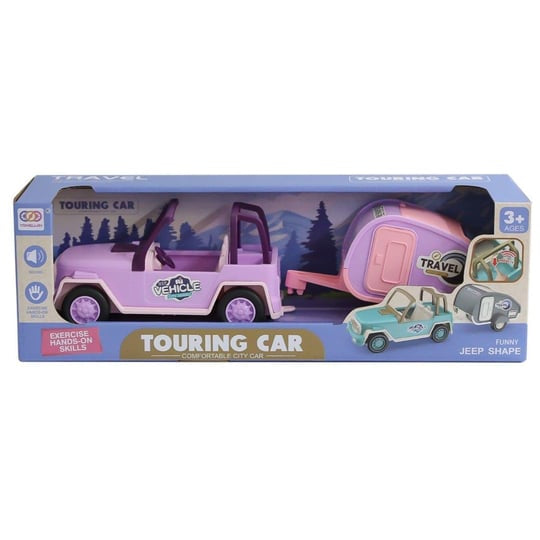 Touring car with sound effects
