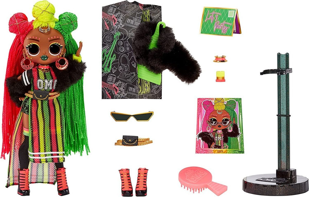 LOL Surprise OMG Queens Sways Fashion Doll with 20 Surprises Including Outfit and Accessories for Fashion Toy Girls Ages 3 and up, 10-inch Doll