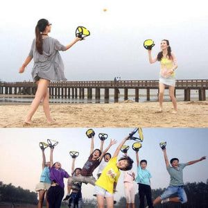 Catch & Throw Ball Game | Indoor n Outdoor Family Time Game (Pack of 2)